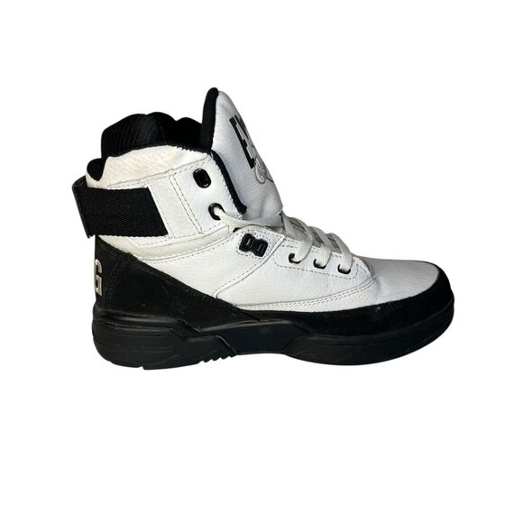 Patrick Ewing Athletics 33 Hi Sneaker Black/White/Silver Men's 7 Retro Style - Picture 11 of 16
